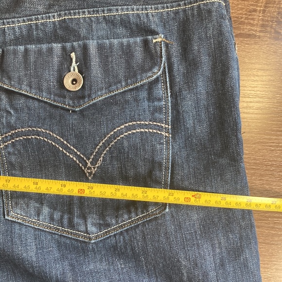 Mens Levi’s Relaxed Fit Medium Dark Wash Size 44x30 100% Cotton - Picture 12 of 14